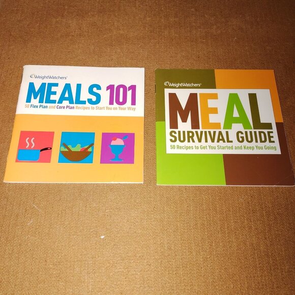 WeightWatchers Meals 101 & Survival Guide Recipe Booklets-LIKE NEW - Picture 1 of 2